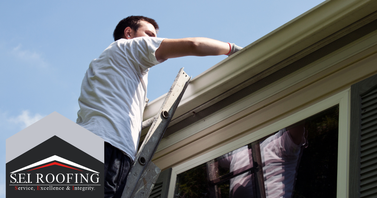 Gutter Cleaning Services with SEI Roofing