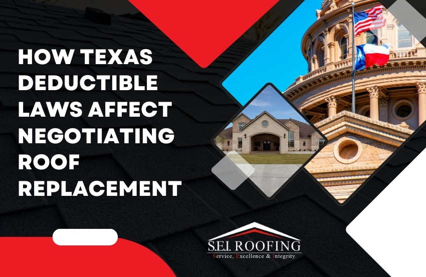 Negotiate Roof Replacement - How Texas Deductible Laws Affect Negotiating Roof Replacement - SEI Roofing